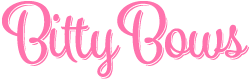 Bitty Bows Boutique: 15% off any purchase over $10 logo