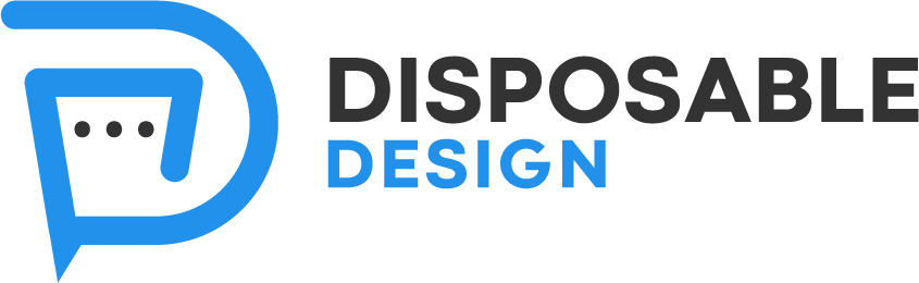 Disposable Design: 10% Off logo